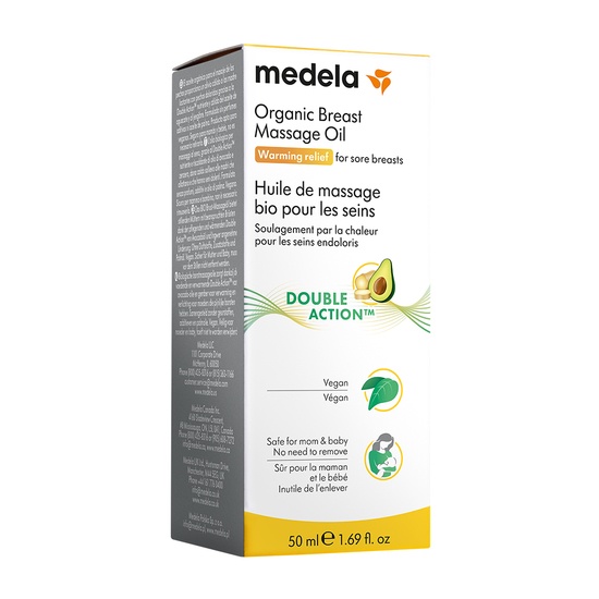 Medela Ekologisk Massageolja för Brösten 50 ml