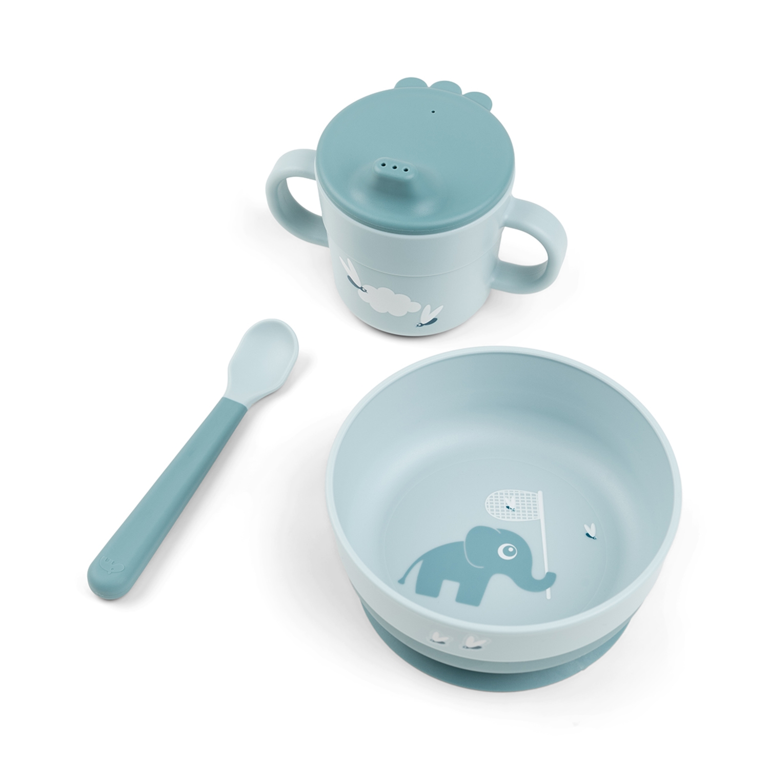 Alternativ bild 1 för Done by Deer Foodie First Meal Set Elphee Blue