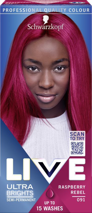 Schwarzkopf LIVE 91 Ultra Brights Raspberry Rebel 
