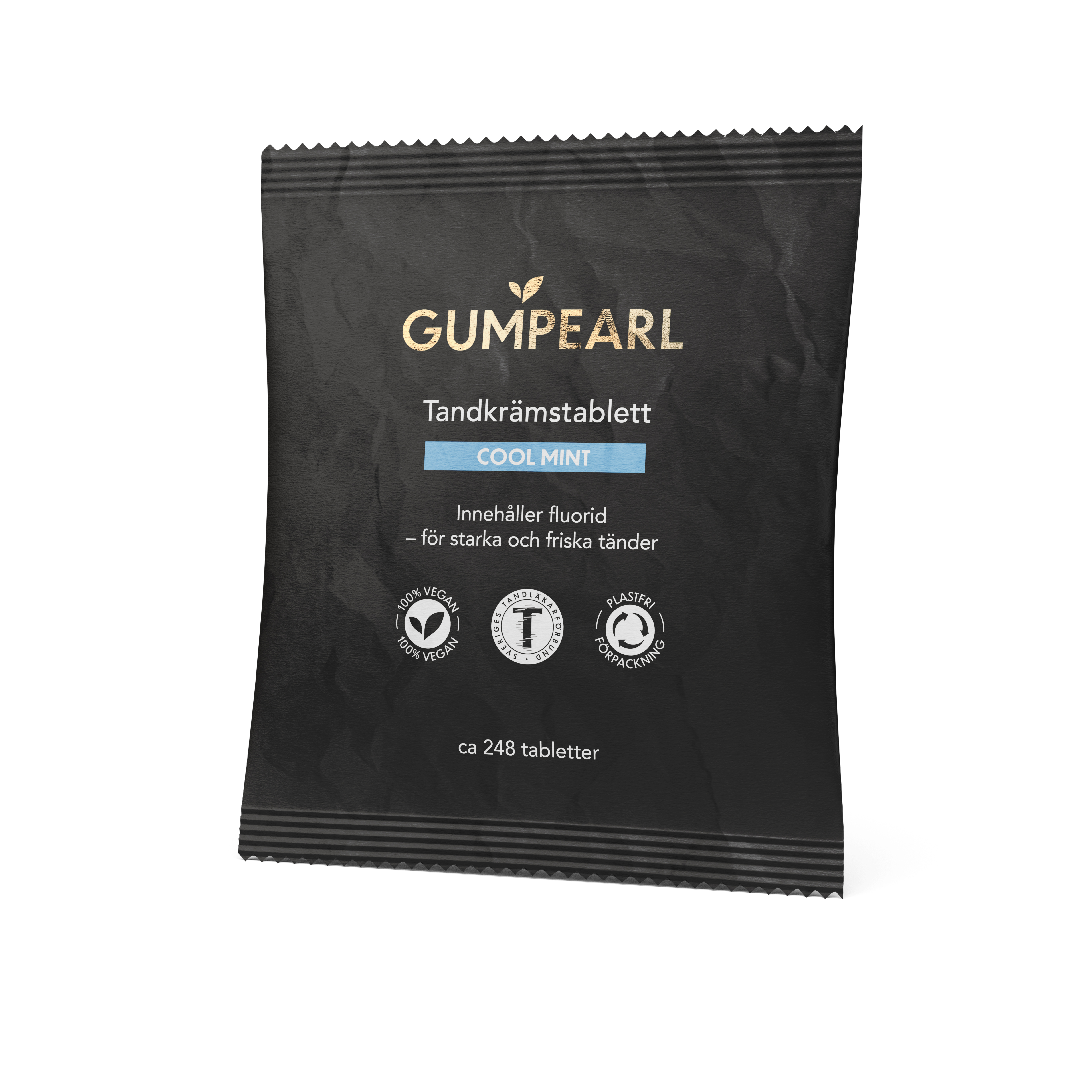 Gumpearl Cool Mint Tandkrämstablett Refill 248 st