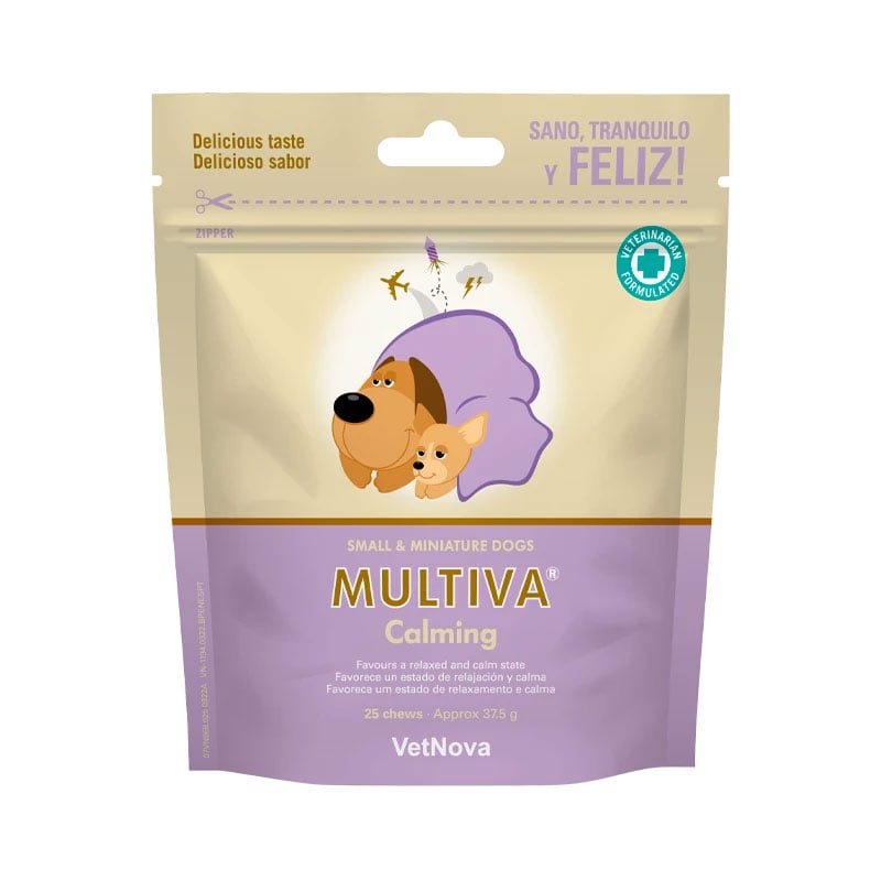Vetnova Multiva Calming Liten & Miniatyr Hund 25 tuggtabletter