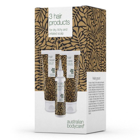 Australian Bodycare 3 produkter för Mjäll & Torr Hårbotten 550 ml