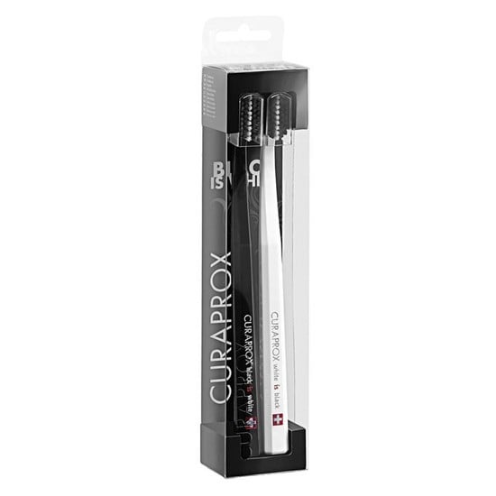 Curaprox Tandborstear White/Black 2-pack