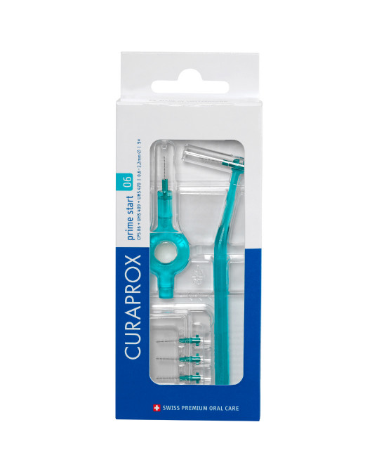 Curaprox Mellanrumsborstar CPS 06 Prime Start Turkos