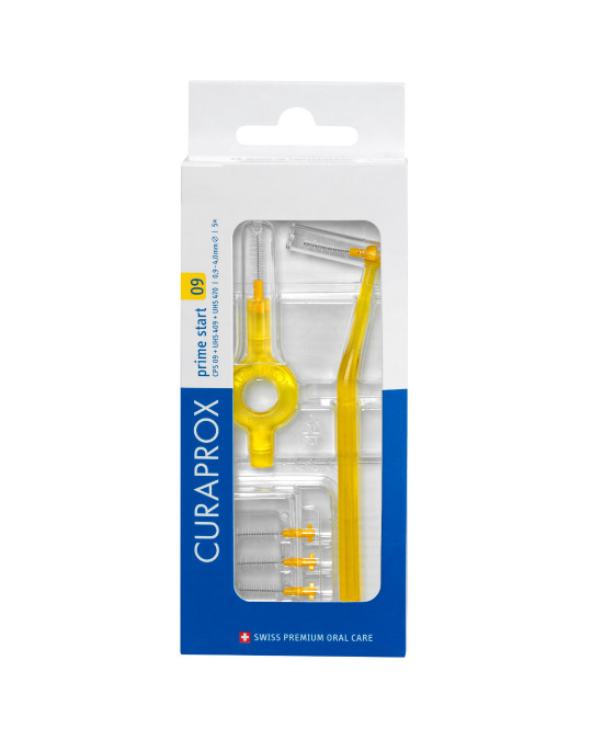 Curaprox Mellanrumsborstar CPS 09 Prime Start Gul