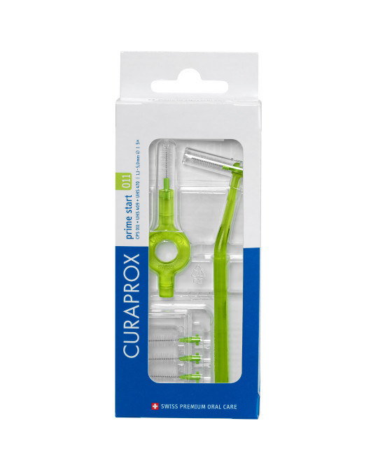 Curaprox Mellanrumsborstar CPS 011 Prime Start Grön