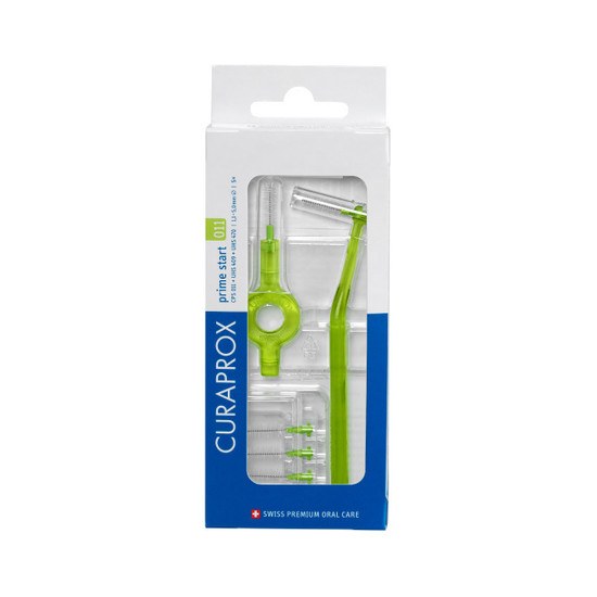Curaprox Mellanrumsborstar CPS 011 Prime Start Grön