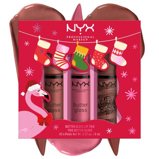 NYX Professional Makeup Butter Gloss Swirl Trio Gift Box
