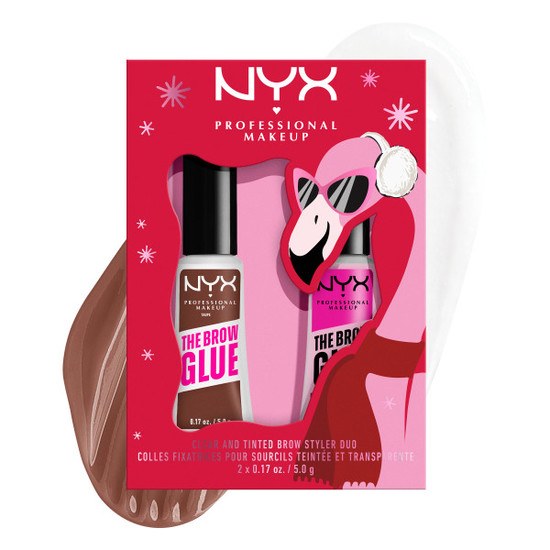 NYX Professional Makeup The Brow Glue Duo Gift Box