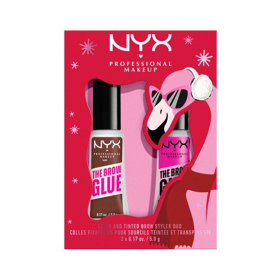NYX Professional Makeup The Brow Glue Duo Gift Box