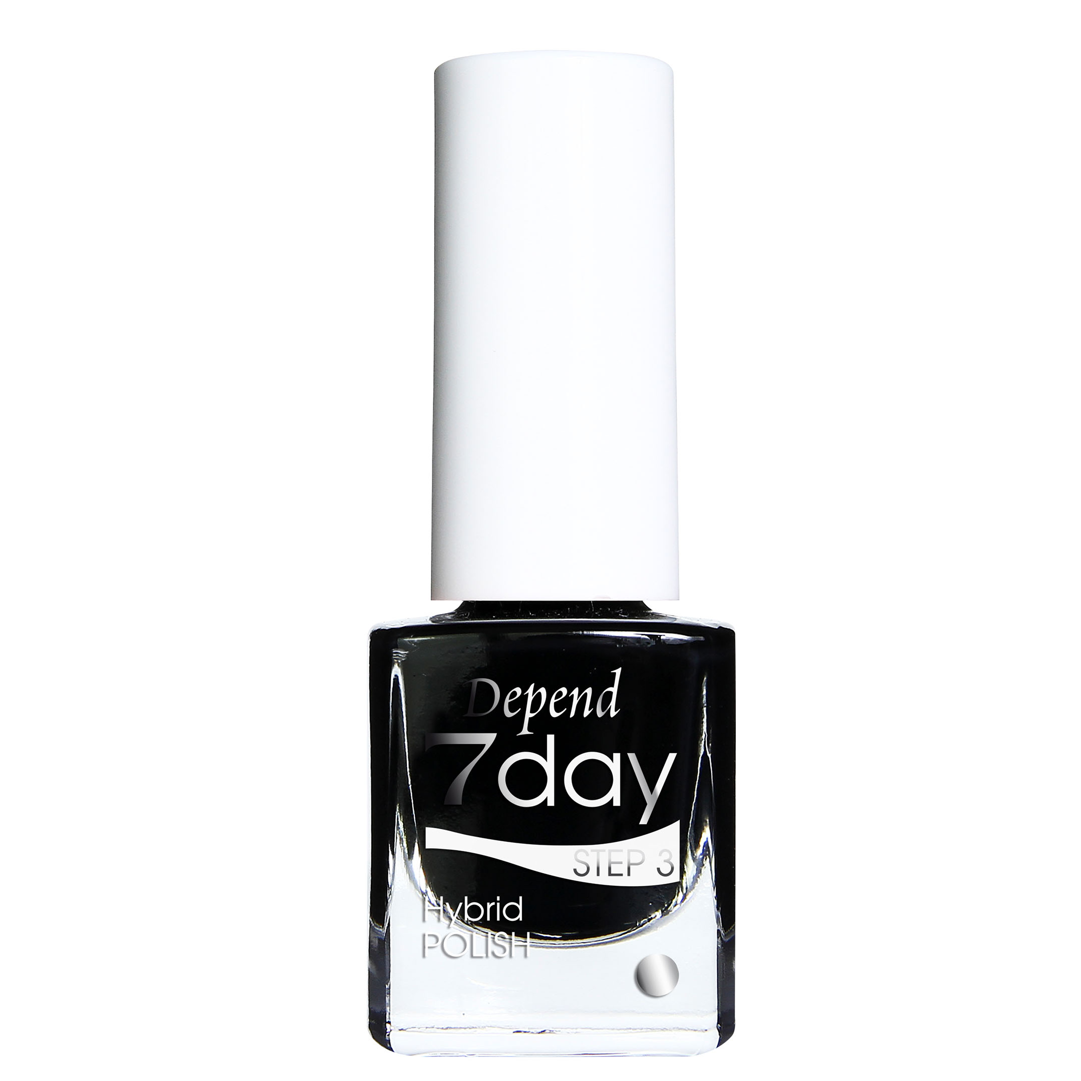Depend 7day Hybrid Polish 7013 Goth Black 5 ml