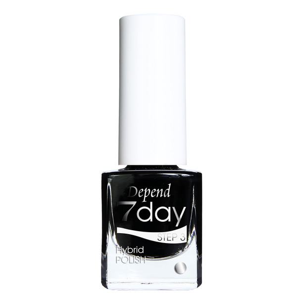 Depend 7day Hybrid Polish 7013 Goth Black · 5 ml