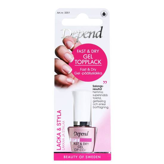 Depend Fast & Dry Gel Topplack 8 ml