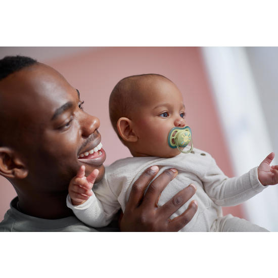 Philips Avent Ultra Air Napp 0-6 m Ljusblå/Grön 2 st