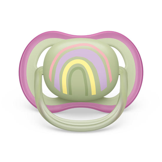 Philips Avent Ultra Air Napp 0-6 m Lila/Grön 2 st
