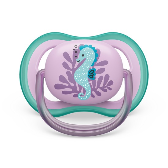 Philips Avent Ultra Air Napp 6-18 månader Blå/Lila 2 st