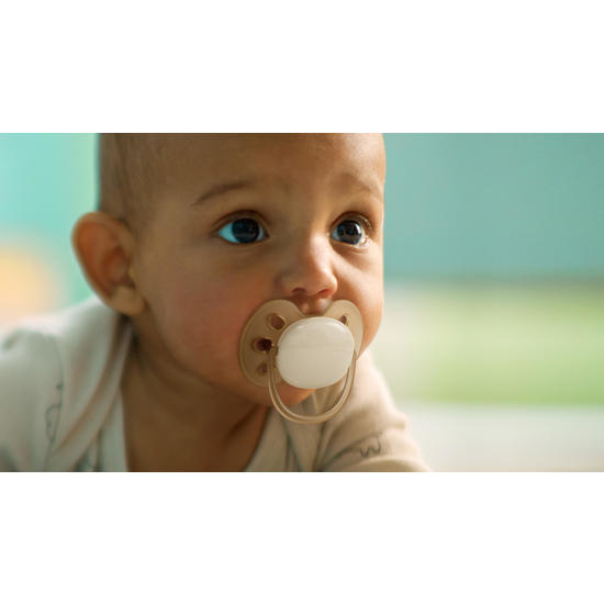 Philips Avent Ultra Soft Napp 0-6m Grön/Beige 2 st