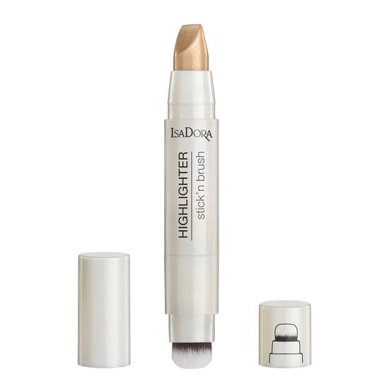 IsaDora Highlighter Stick'n Brush Bronze Shimmer 3,6 g