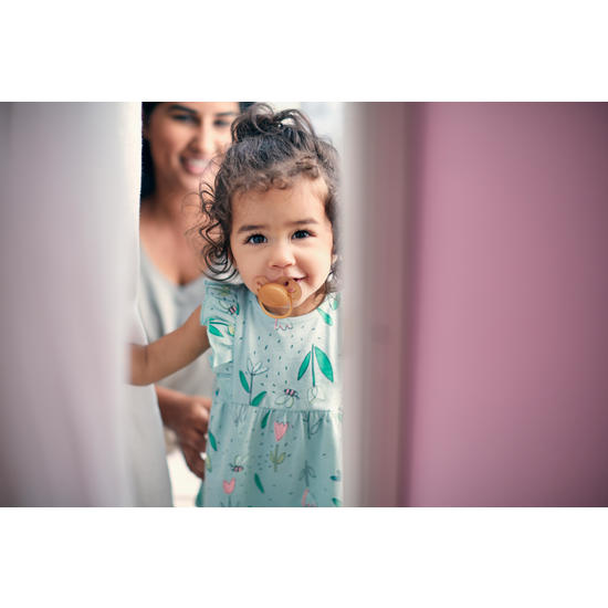 Philips Avent Ultra Soft Napp 6-18 mån Orange/Lila 2-pack