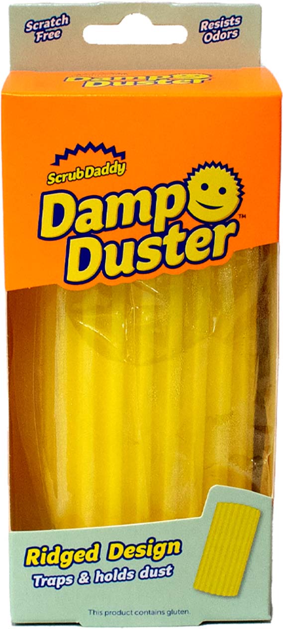 Scrub Daddy Damp Duster Yellow