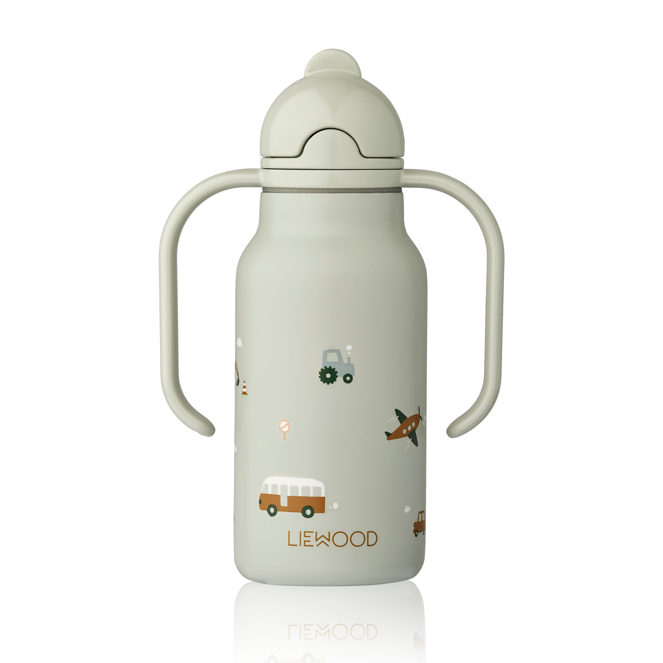 LIEWOOD Kimmie Sugrörsflaska Vehicles 250 ml