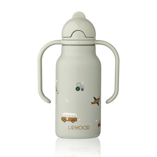 LIEWOOD Kimmie Sugrörsflaska Vehicles 250 ml