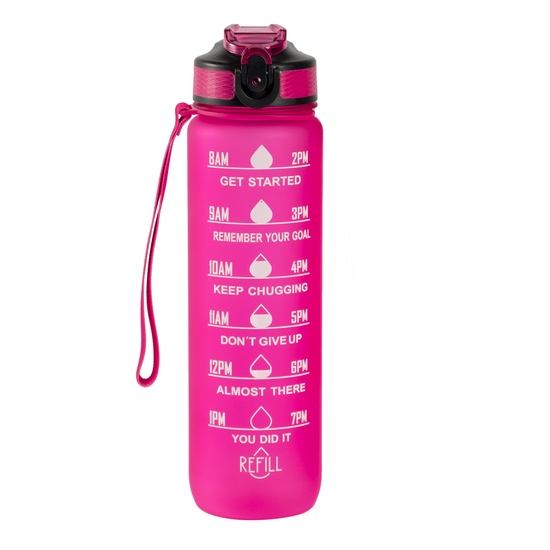 The Hollywood Motivational Bottle Pink 1 liter