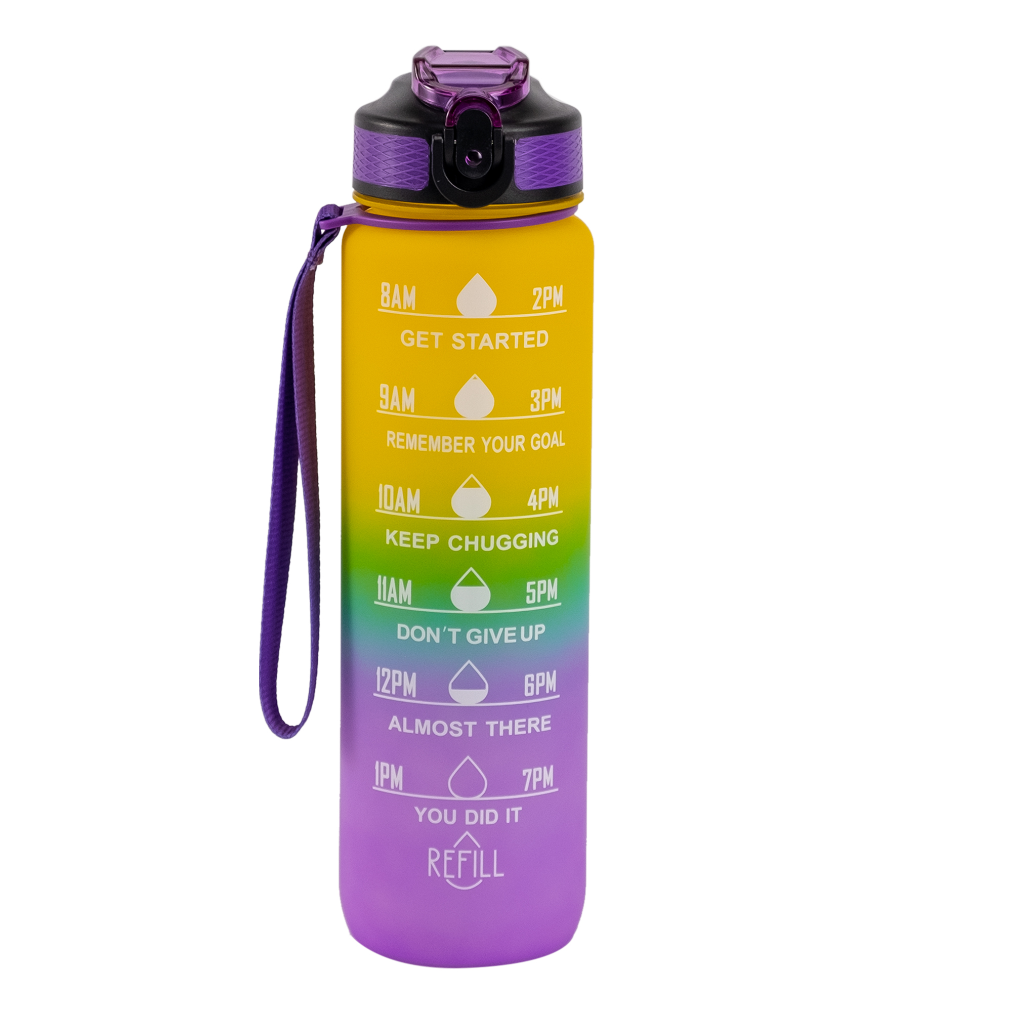 The Hollywood Motivational Bottle Multicolor 1 liter