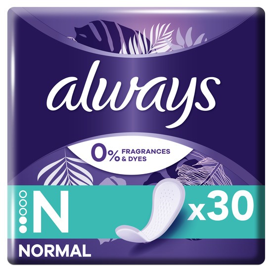 Always Dailies Normal Trosskydd 30 st