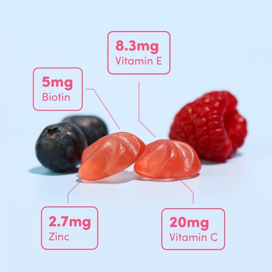 SOLV Hair-Skin-Nails 60 gummies