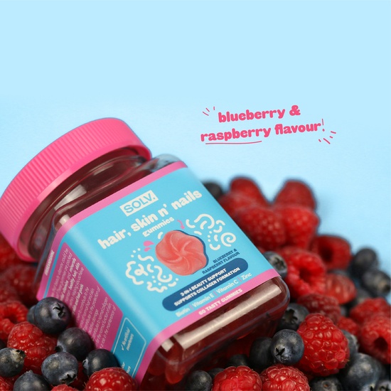 SOLV Hair-Skin-Nails 60 gummies