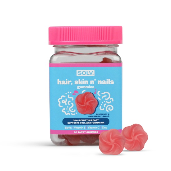 SOLV Hair-Skin-Nails 60 gummies