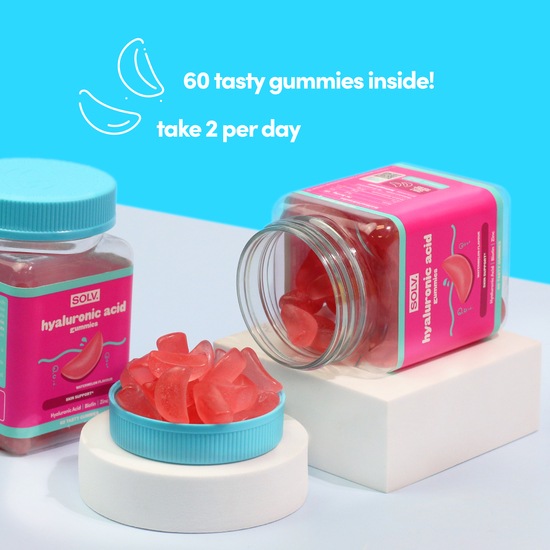 SOLV Hyaluronic Acid 60 gummies