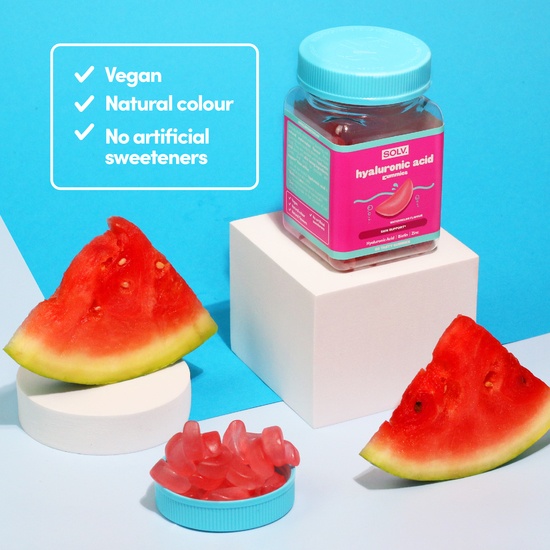 SOLV Hyaluronic Acid 60 gummies
