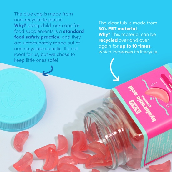 SOLV Hyaluronic Acid 60 gummies