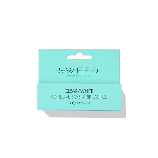 SWEED Lashes For Strip Lashes Adhesive Clear/White