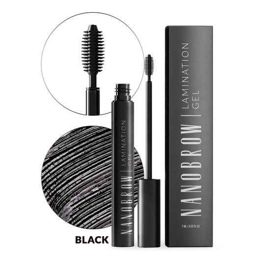 Nanobrow Lamination Gel Black 7 ml