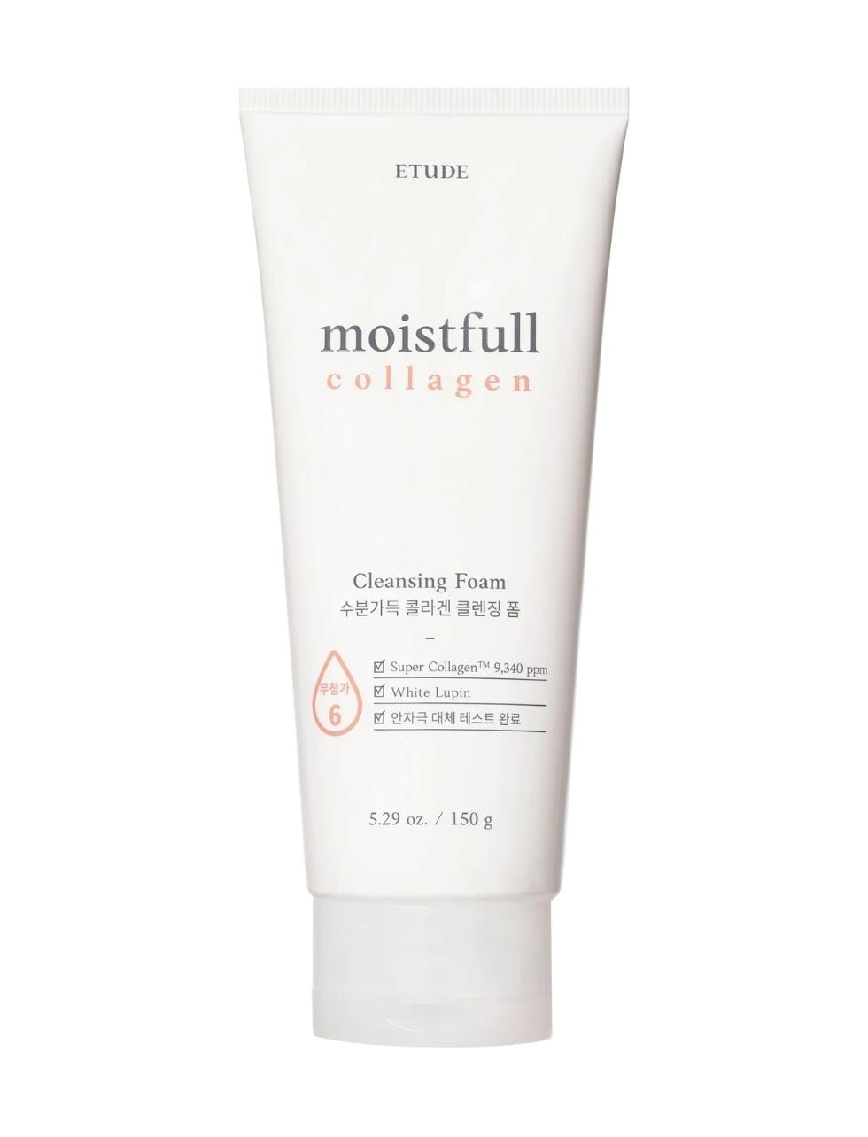Etude Moistfull Collagen Cleansing Foam 150 g