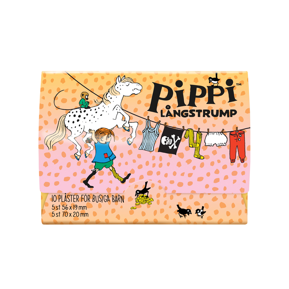 Krabat & Co Plåster Pippi Kuvert 10 st