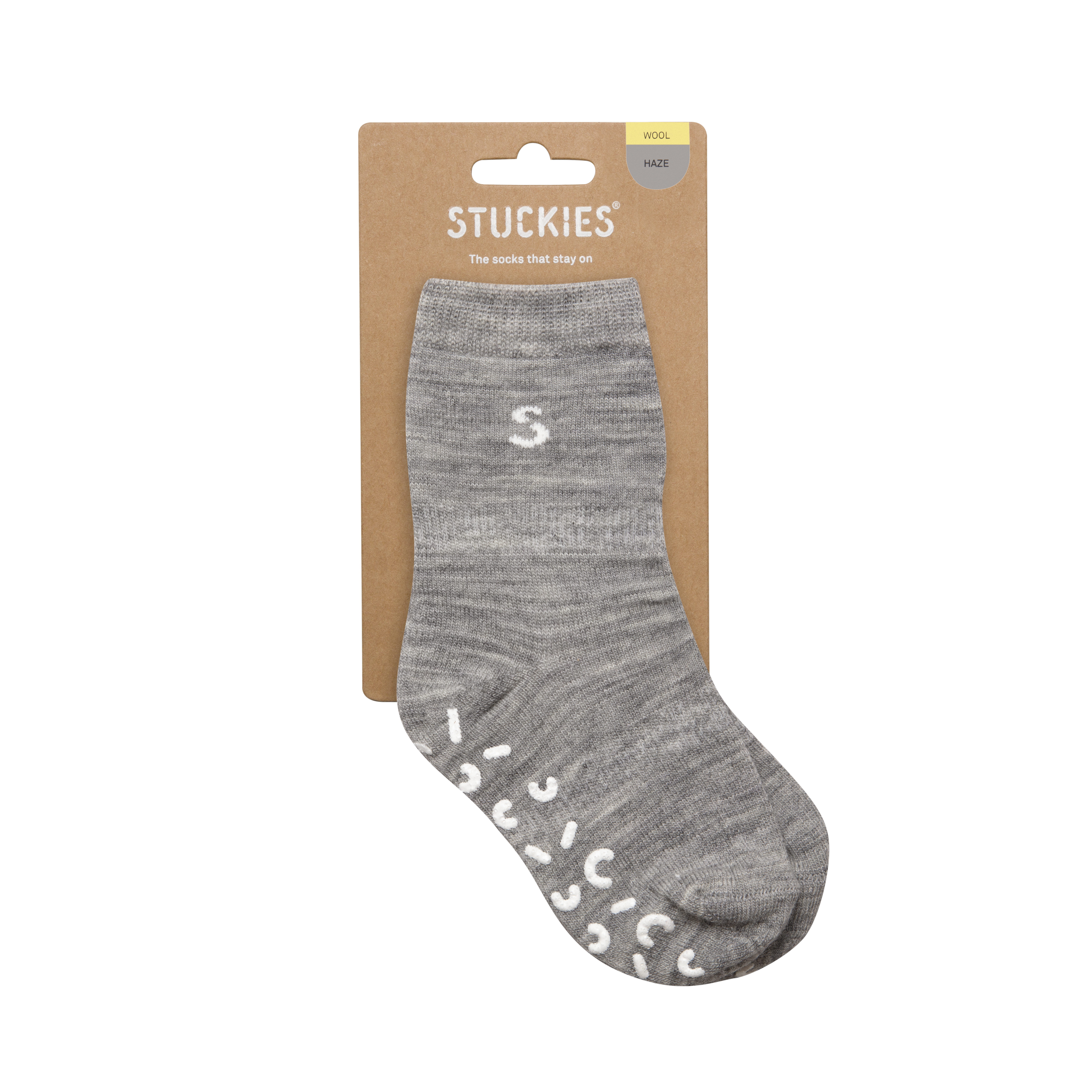 STUCKIES Ullstrumpor 22/24 2-3 år Haze
