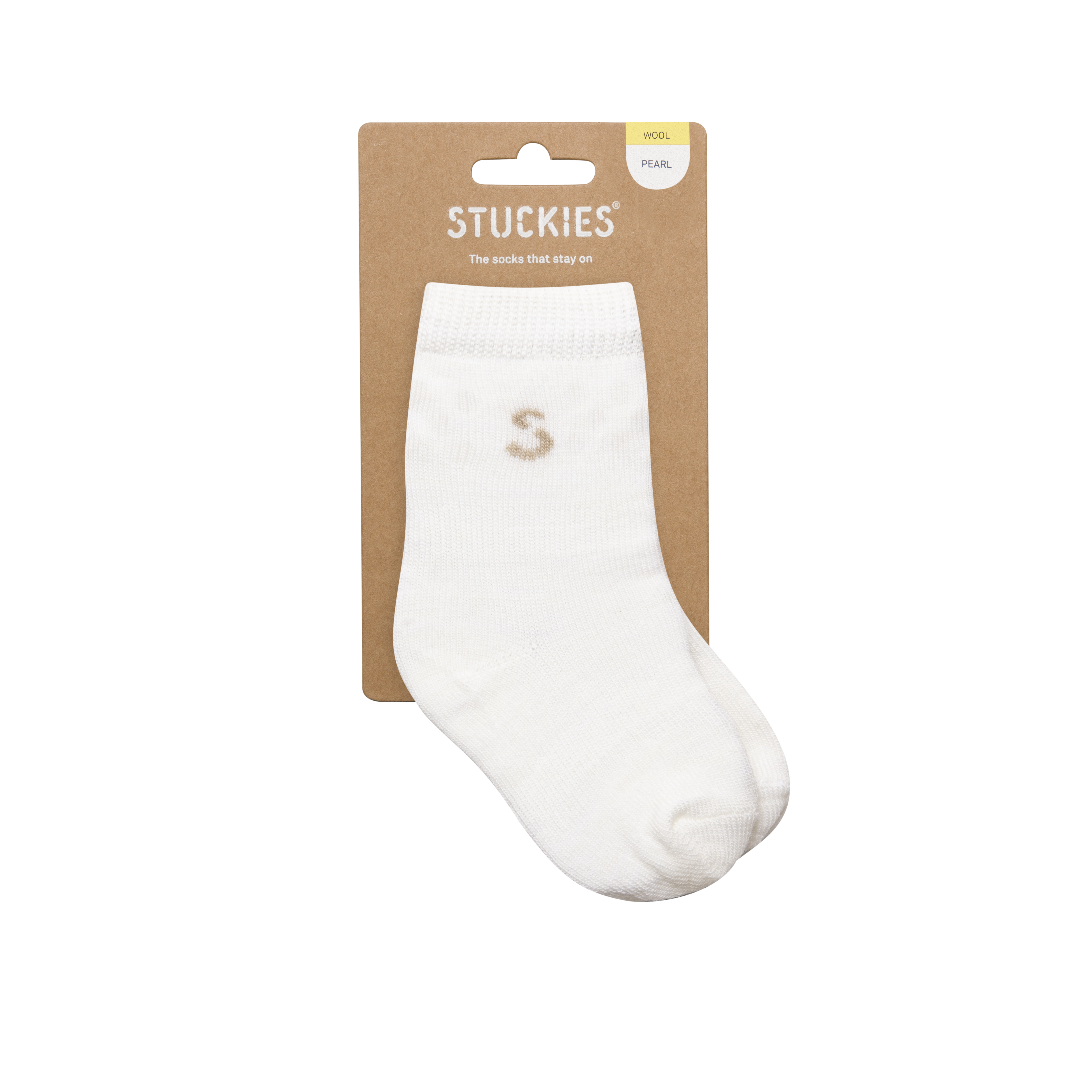 STUCKIES Ullstrumpor 10/15 0-6 m Pearl