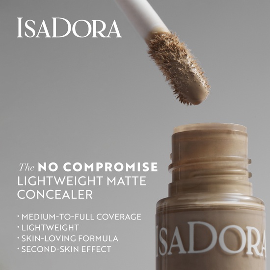 IsaDora No Compromise Lightweight Matte Concealer 1NC 10 ml