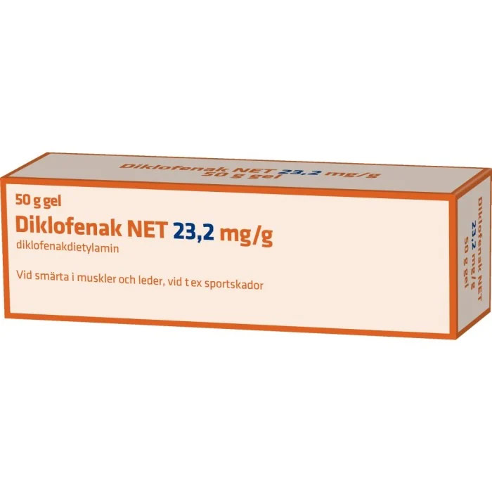 Diklofenak NET 23,2 mg/g 50 g