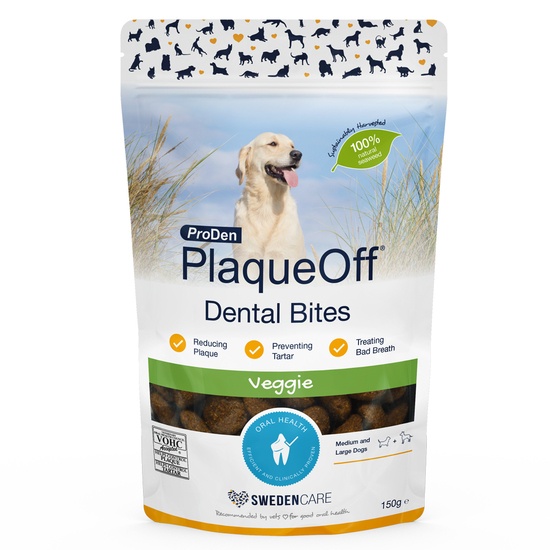 Swedencare PlaqueOff Dental Bites 150 g