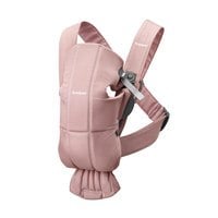 BabyBjörn Bärsele Mini Bomull Dusty Pink