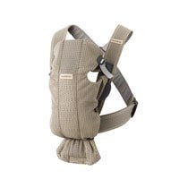 BabyBjörn Bärsele Mini 3D Mesh Gråbeige