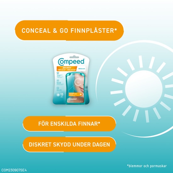 Compeed Finnplåster Conceal & Go 15 st