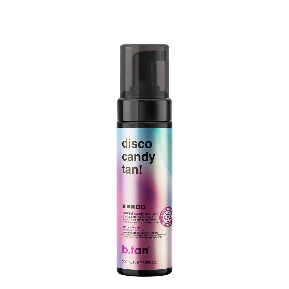 b.tan Disco Candy Tan! Self Tan Mousse 200 ml