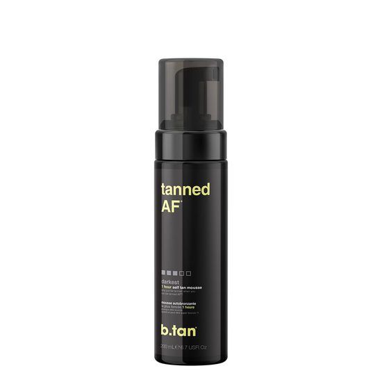 b.tan Tanned AF Self Tan Mousse 200 ml