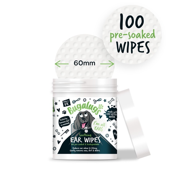 Bugalugs Pre-Soaked Ear Pads 100-pack